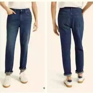 Everlane Men's Size 32 x 30 The Summer Jean Straight Leg Dark Wash Classic